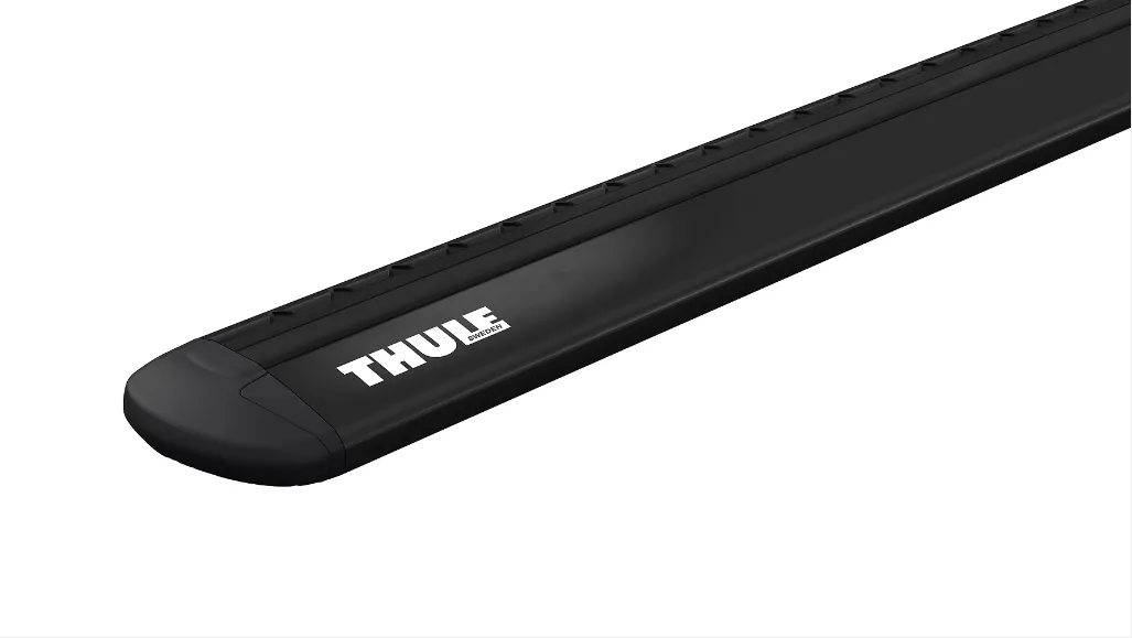 Thule 127cm Wingbar Evo Roof Bar - Black (2 Pack)
