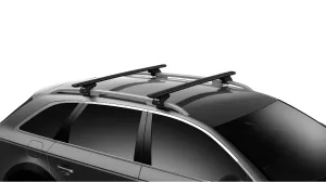 Thule 127cm Wingbar Evo Roof Bar - Black (2 Pack)
