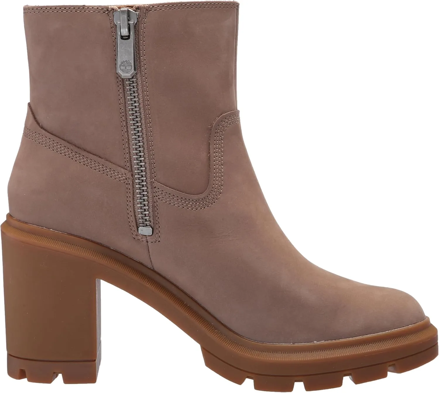 Timberland Women's Allington Heights Mid Zip Up Fashion Boot
