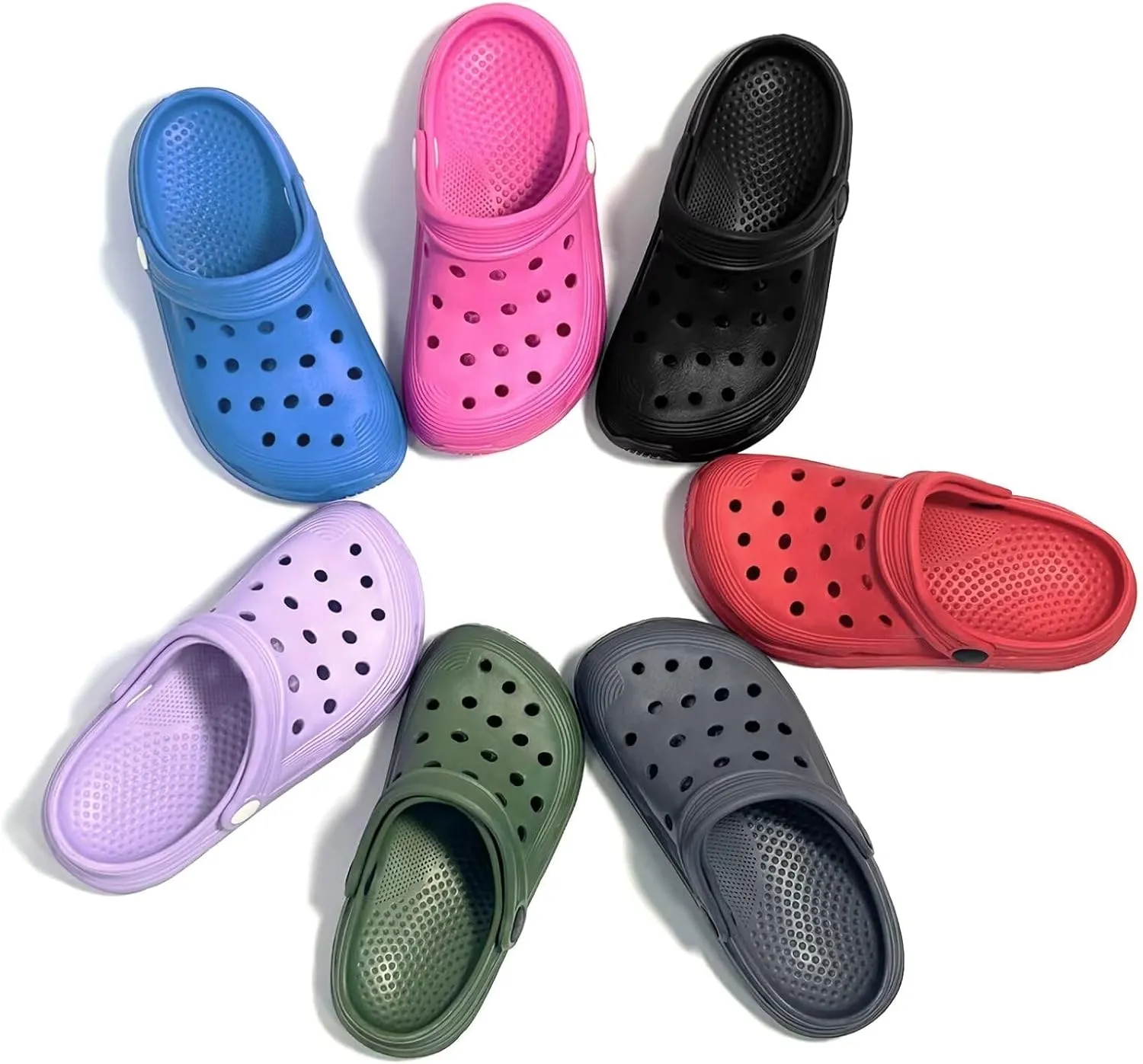 Toddler Kids Garden Clog Slip On Slide Sandals Beach Water Shoes