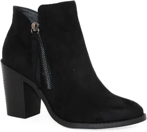 TRENDSUP Women's Fashion Side Zipper Booties