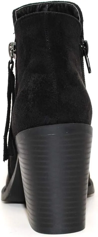 TRENDSUP Women's Fashion Side Zipper Booties