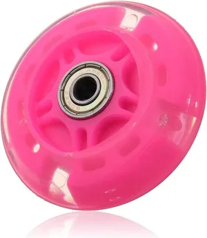 TRENDYBOY 80mm Flash Light Up Wheel for Mini Micro Scooter Multi-Color Car Toys Gifts