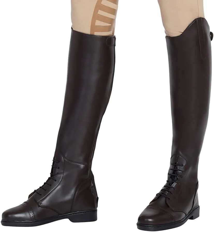 TuffRider Women's Starter Back Zip Field Boots in Synthetic Leather