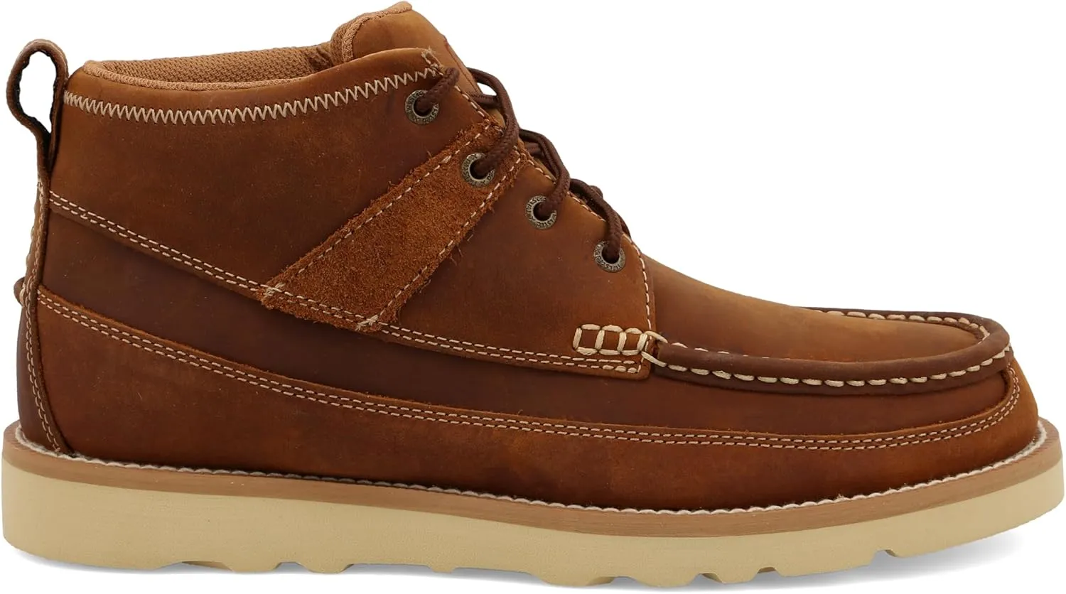 Twisted X Men's 4" Wedge Sole Boot, Round Toe