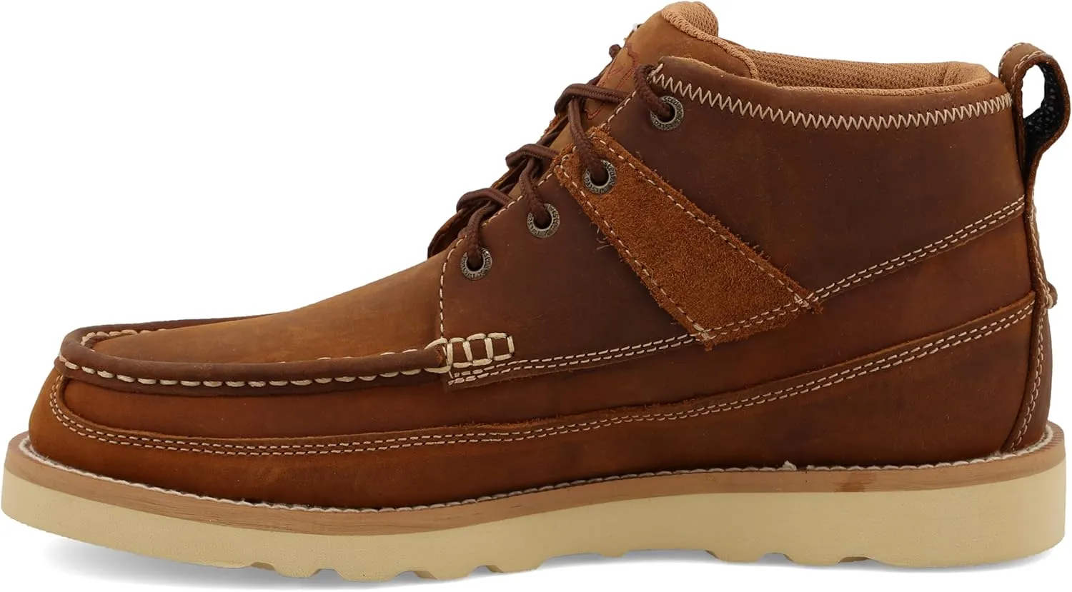Twisted X Men's 4" Wedge Sole Boot, Round Toe