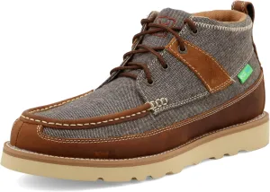 Twisted X Men's 4" Wedge Sole Casual Laced Eco TWX Moc Toe Shoes