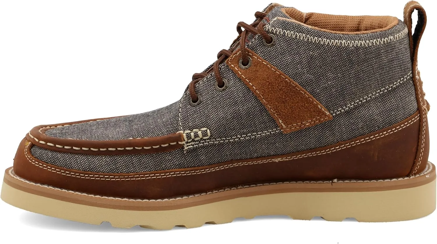 Twisted X Men's 4" Wedge Sole Casual Laced Eco TWX Moc Toe Shoes