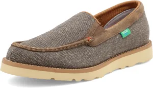 Twisted X Men's Wedge Sole Slip-On, Round Toe with CellSole, Dust, 10.5 M