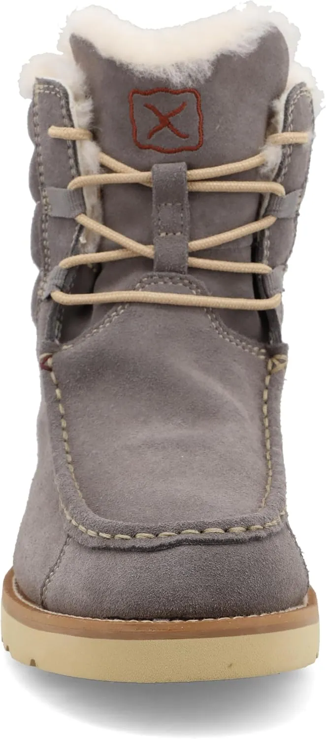 Twisted X Women's 6" Wedge Sole Boot, Moc Toe