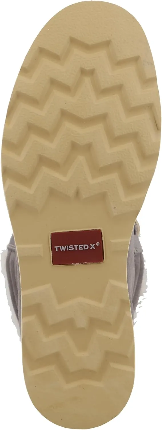 Twisted X Women's 6" Wedge Sole Boot, Moc Toe