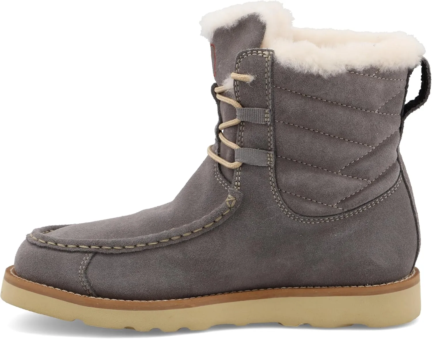 Twisted X Women's 6" Wedge Sole Boot, Moc Toe