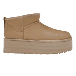 UGG Classic Ultra Mini Platform Boot Driftwood (W)