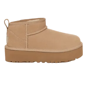 UGG Classic Ultra Mini Platform Boot Sand (W)
