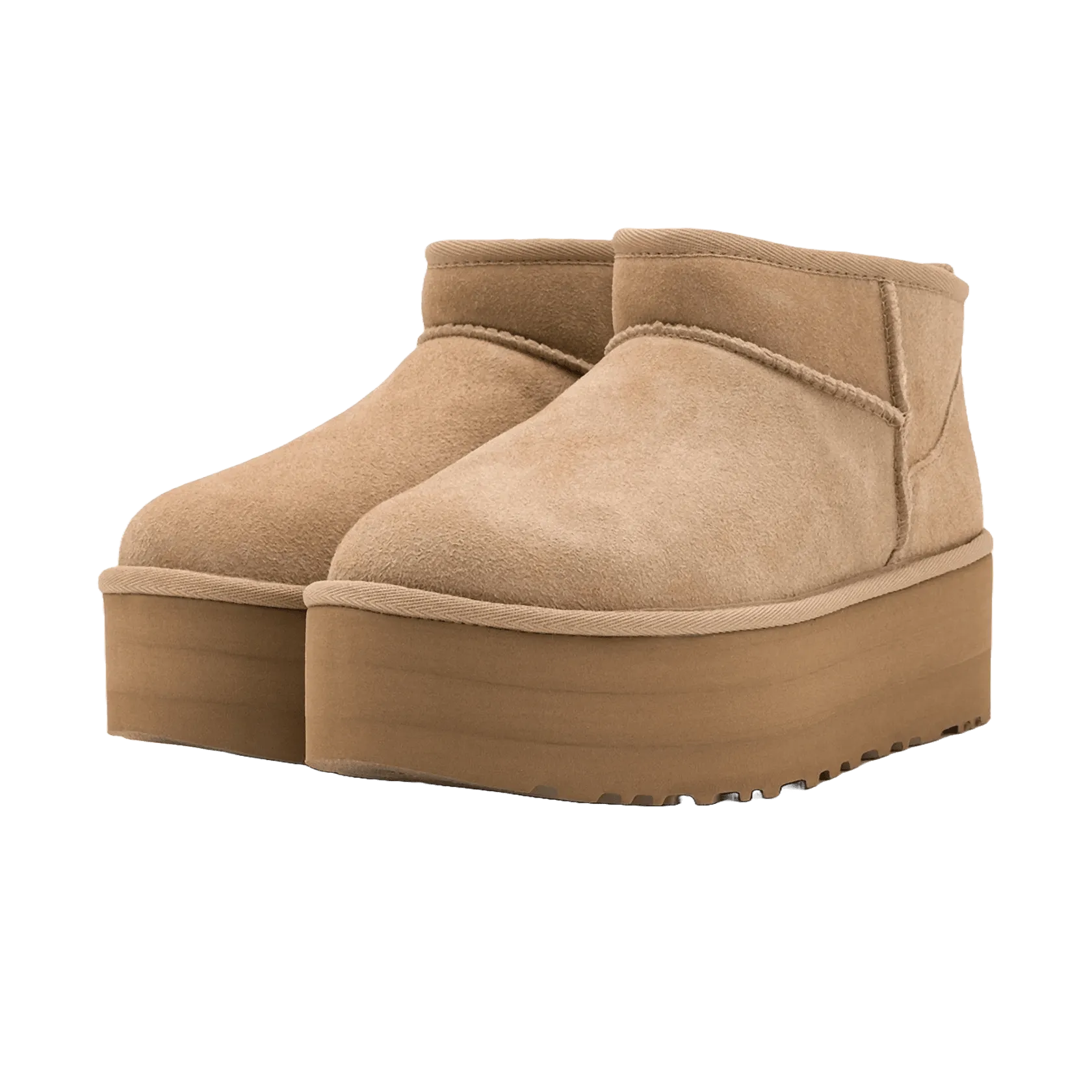 UGG Classic Ultra Mini Platform Boot Sand (W)