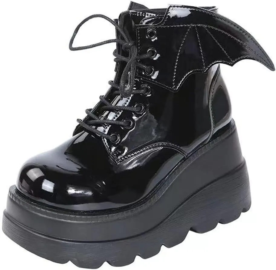 Ulalaza Women Mary Jane Dress Pumps Lolita Shoes Cute Platform Gothic Double Ankle Strap Round Toe Chunky Heel Uniform Pumps Shoes Perfect for School Party Business Work Dance Date Night Club
