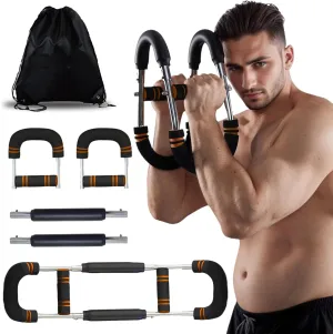 Ultimate Twister Arm Trainer, Adjustable Chest Workout Equipment, Arm Trainer For Men, Shoulder Muscle Training, Upper Body Strength Training Machine, Portable Spring Resistance Home Fitness Equipment