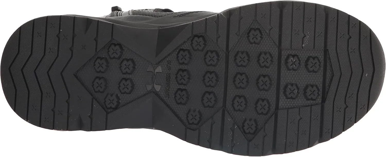 Under Armour Men's Stellar G2 6" Side Zip Lace Up Boot Military and Tactical