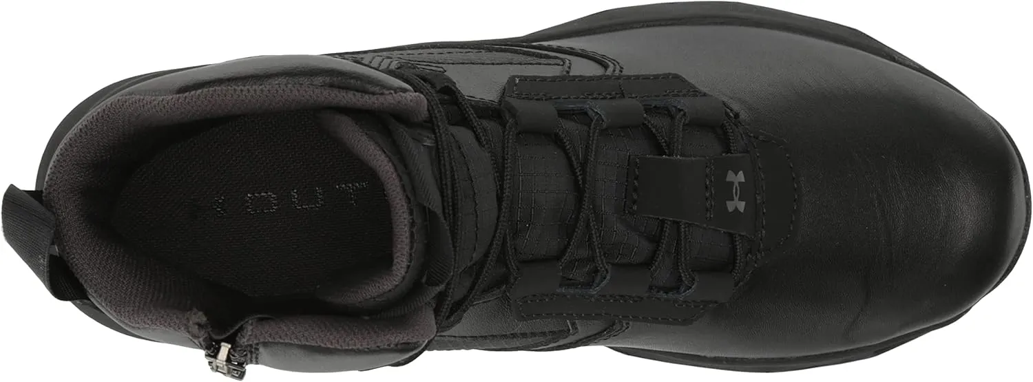 Under Armour Men's Stellar G2 6" Side Zip Lace Up Boot Military and Tactical