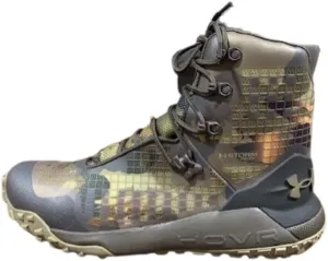 Under Armour Whitetail HOVR Dawn 2.0 Waterproof Boots UA Forest AS Camo/Maverick Brown/Bayou Size 12 3025573-901005