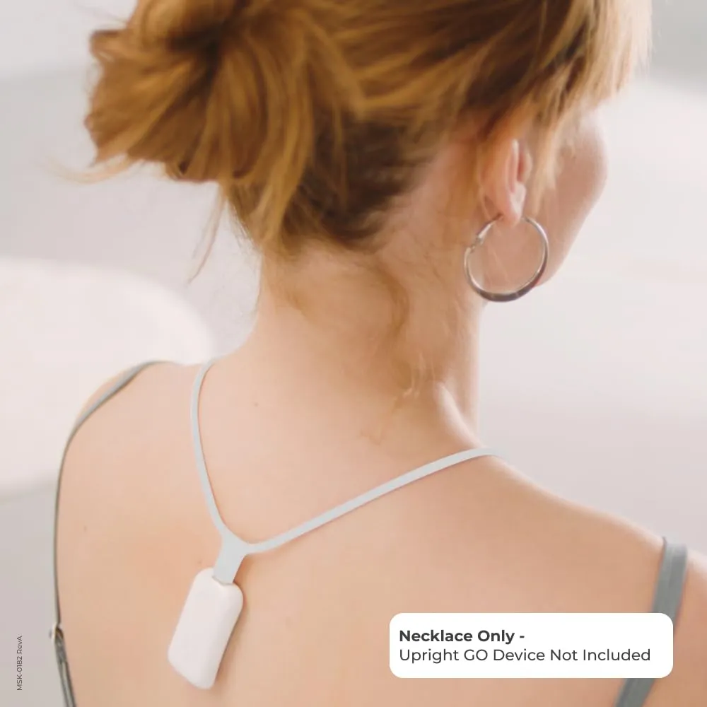 Upright Magnetic Necklace (Necklace Only) for GO S and GO 2 Posture Corrector Trainer (Gray)