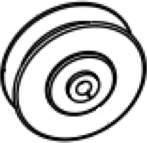 V Pulley 180547 Works with Wei-der Pro-Form Nordic-Track Icon Gold's Gym Freemotion Strength System