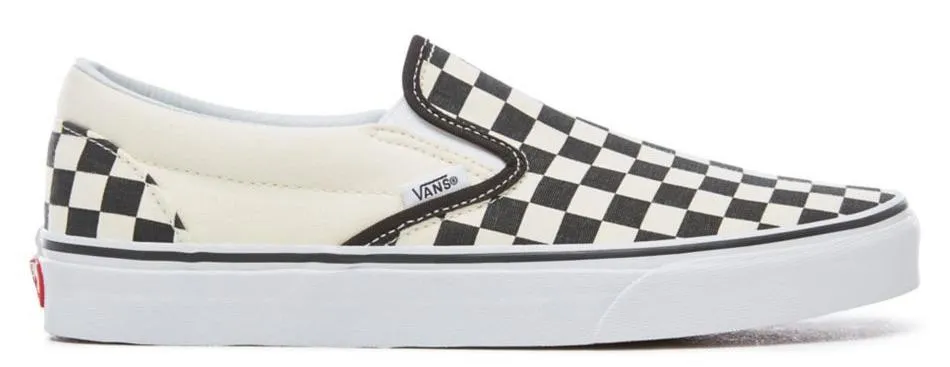 Vans Asher Ladies Checkerboard Slip On Canvas Trainer