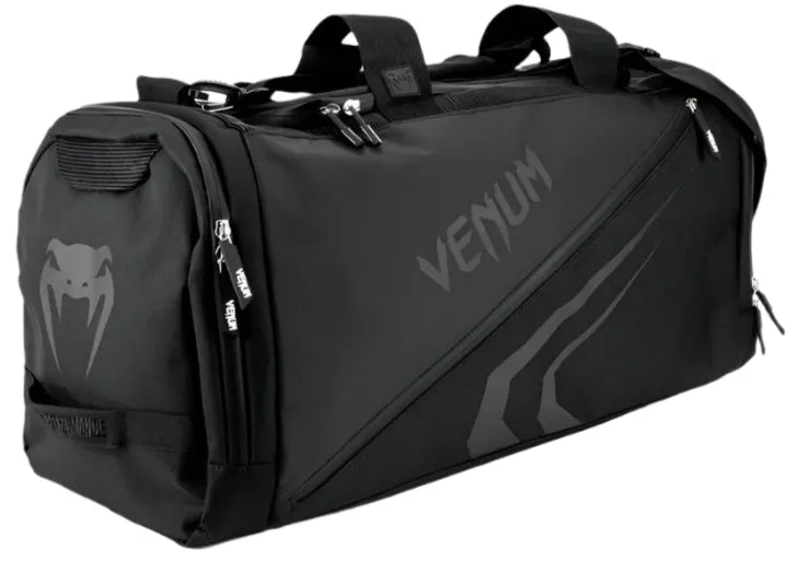 Venum Trainer Lite Evo Sports Bags - Black/Black