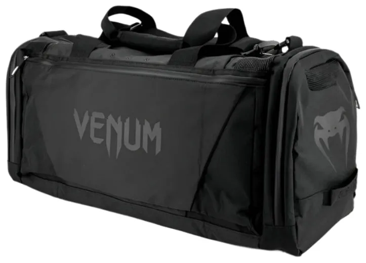 Venum Trainer Lite Evo Sports Bags - Black/Black