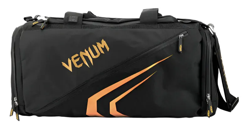 Venum Trainer Lite Evo Sports Bags - Black/Gold