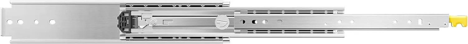 VEVOR Heavy Duty Drawer Slides, 1 Pair 40inch Locking Drawer Slides, 500lbs Load Capacity, Side Mount Ball Bearing Drawer Glides, Full Extension Industrial Locking Rail