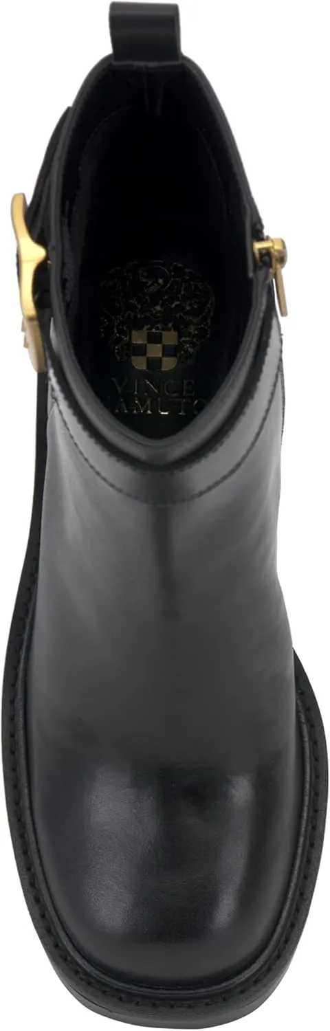 Vince Camuto Women's Bembonie Stacked Heel Bootie Ankle Boot