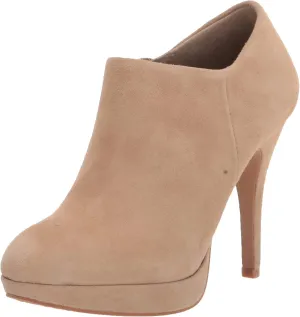 Vince Camuto Women's Footwear Women's Elvin Platform Bootie Ankle Boot, Tortilla, 7.5