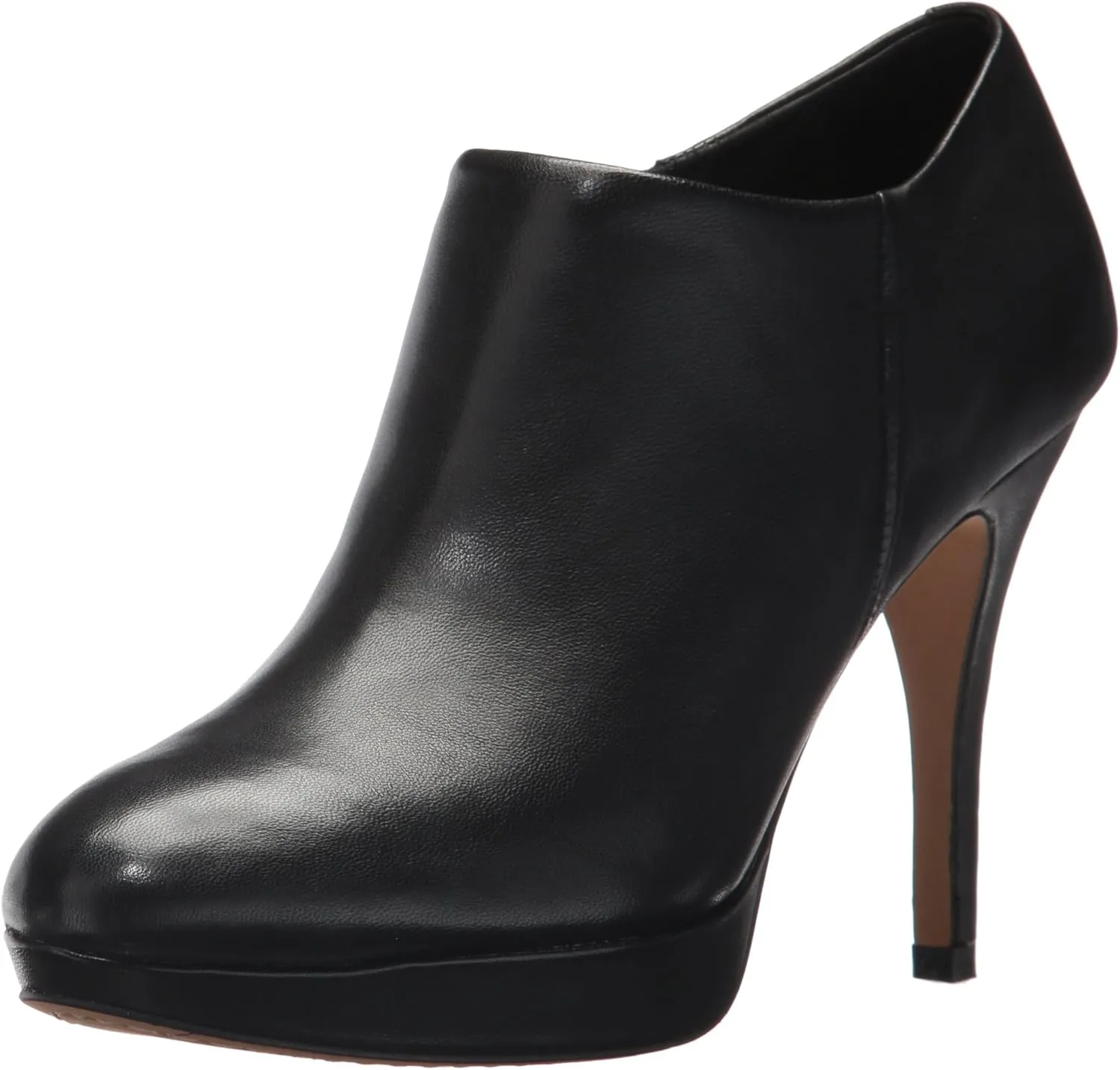 Vince Camuto Women's Footwear Women's Elvin Platform Bootie Fashion Boot, Black Nappa, 12