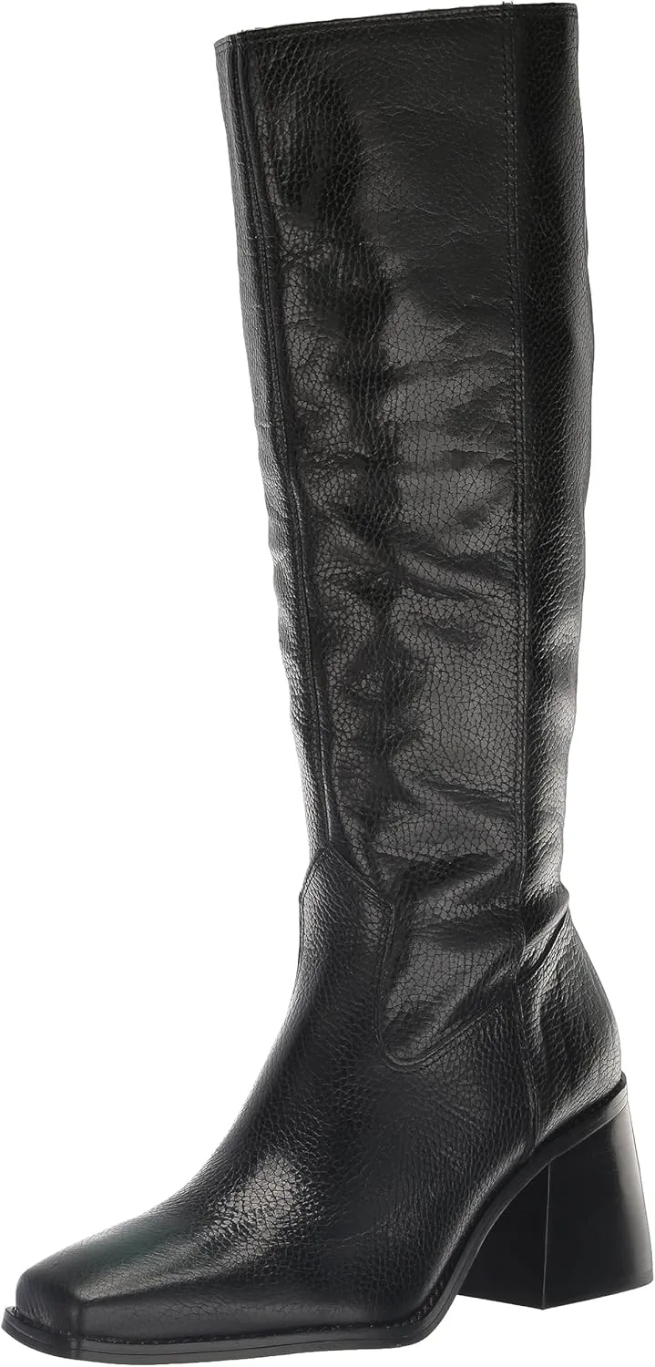 Vince Camuto Women's Sangeti2 Stacked Heel Knee High Boot Fashion