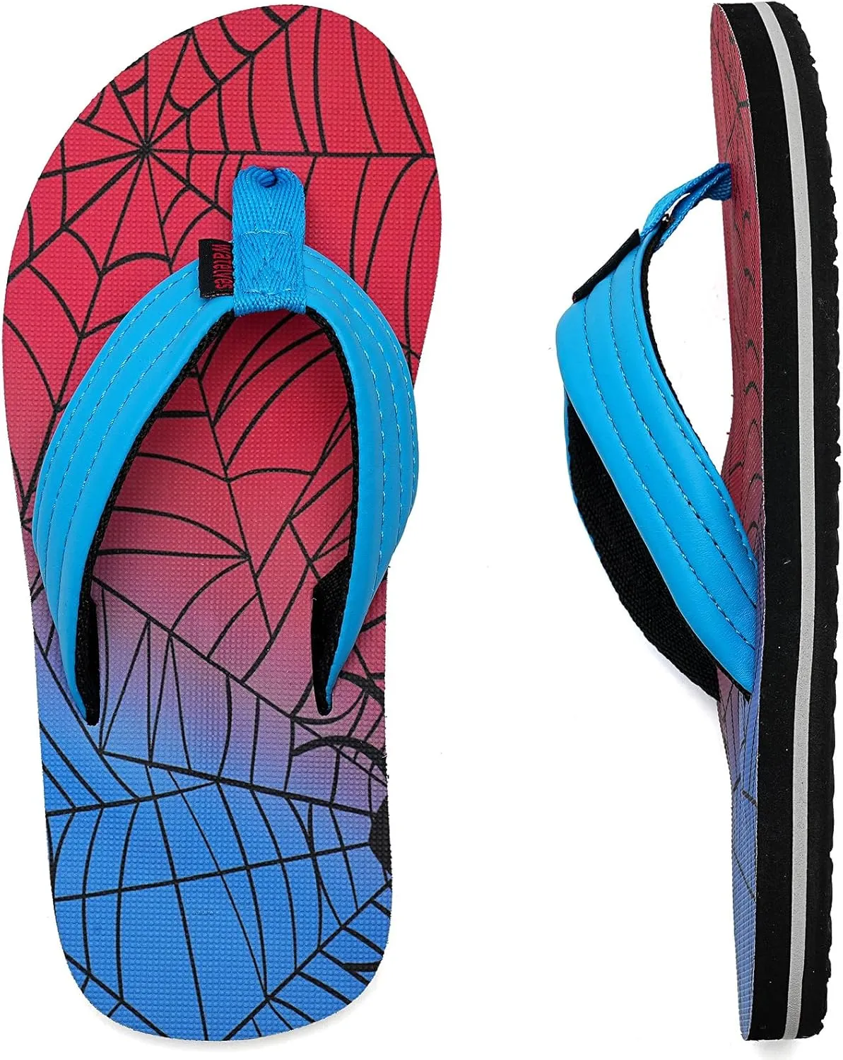 WateLves Kids Flip Flops Boys Girls Sandals Youth Big Kid Summer Slip on Thong Slide Sandals for Beach Pool Shower Little/Big Kid