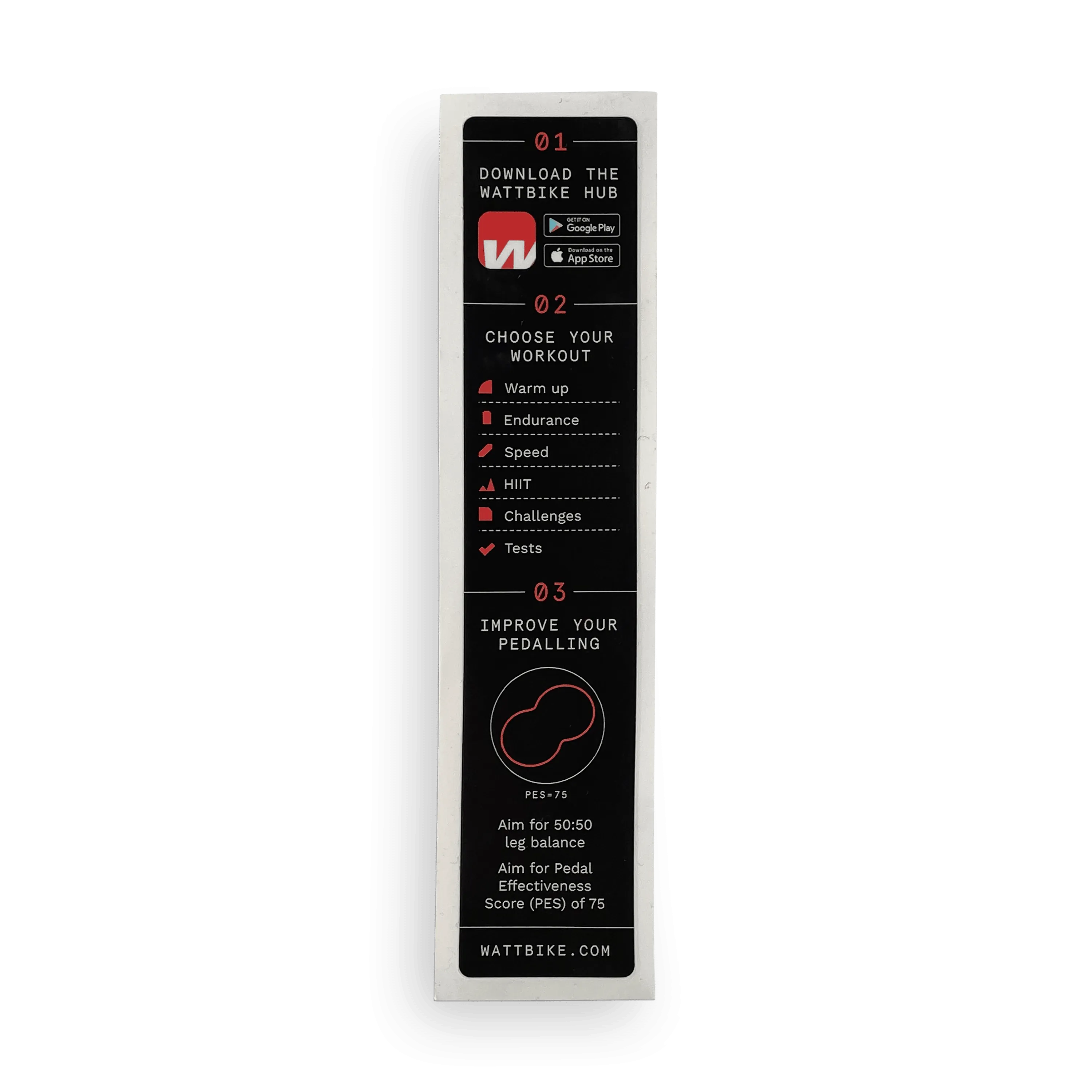 Wattbike Hub App Sticker