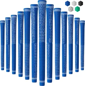 Wedge Guys DC Tour Golf Grips – 4 Grip Zones for Supreme Comfort & Control - All-Weather Performance Golf Club Grips Replacement for Regripping Wedges Drivers Irons Woods Hybrids, Midsize or Standard