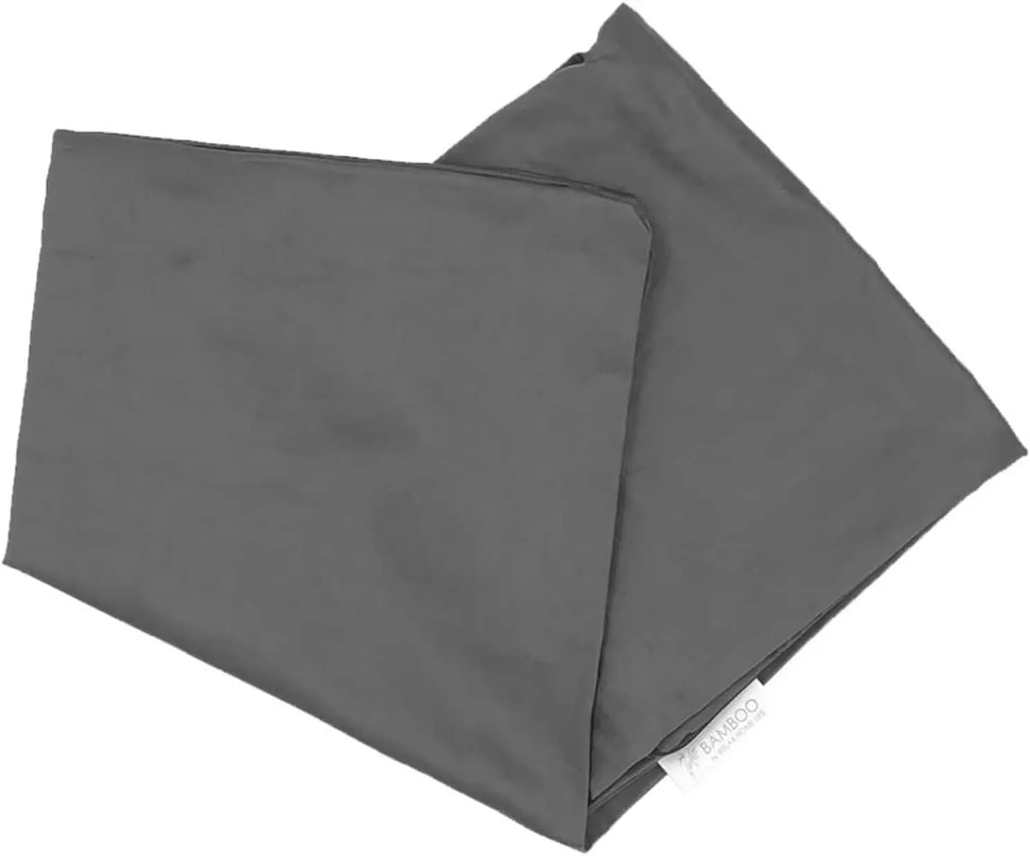 Wedge Pillowcase Designed to Fit Our 7.5" Bed Wedge 25" W x 26" L x 7.5" H, Soft Microfiber Replacement Cover, Fits Most Wedges Up to 27" W x 27" L x 8H (Dark Grey)