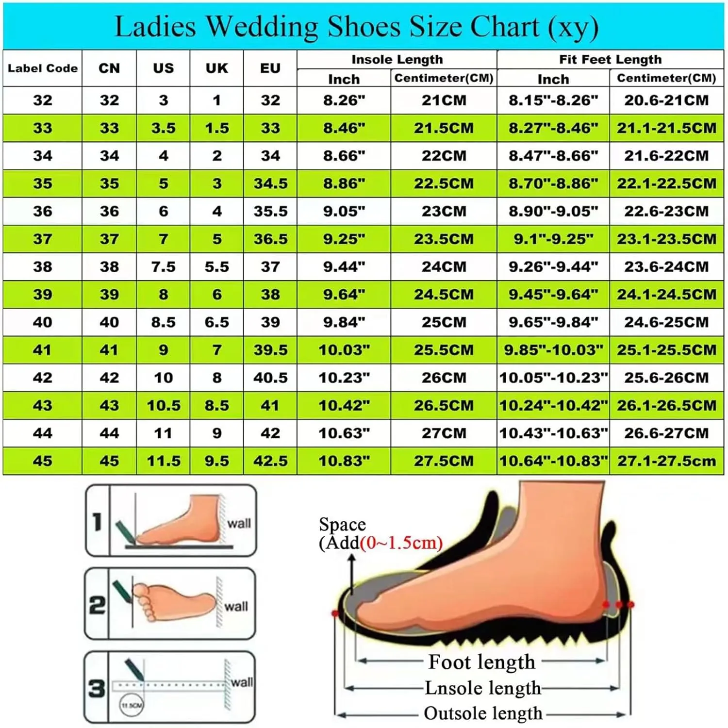 Wedges Lace Bride Shoes for Women, Women's Wedge Comfortable Closed Toe White Wedding Shoes Women Pumps Dress Shoes 7Cm