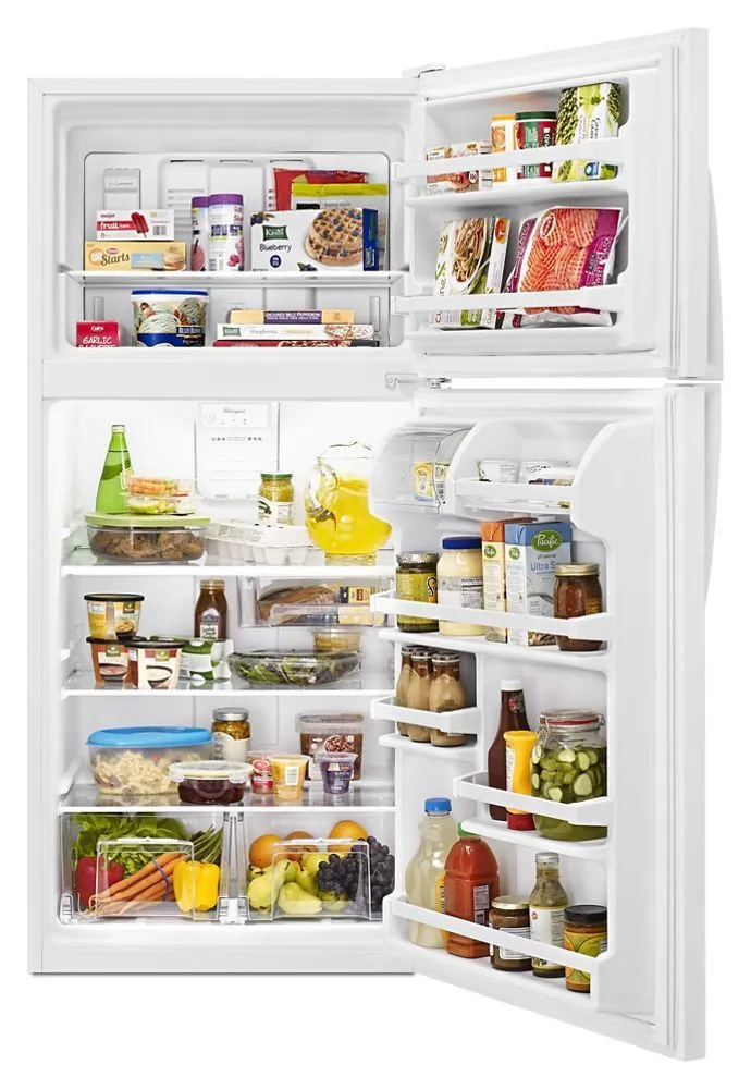 Whirlpool WRT318FZDW 30-Inch Wide Top Freezer Refrigerator - 18 Cu. Ft.