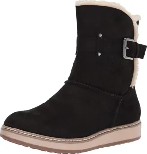 WHITE MOUNTAIN Shoes TAITE Women's Boot, BLACK/FABRIC, 8H M