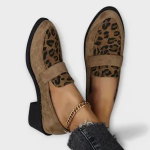with | Print Shoes Ergonomic Elegant Women’s Leopard Attentive support Karla