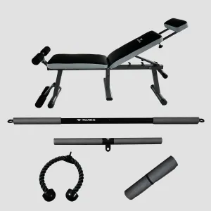 Wolfmate Home Gym Equipment, Adjustable Power Multifunctional Smart Muscle Comprehensive Trainer, Home Sports Fitness Equipment, Squat Bench Press Arm Force Auxiliary Strength Training Machine H1