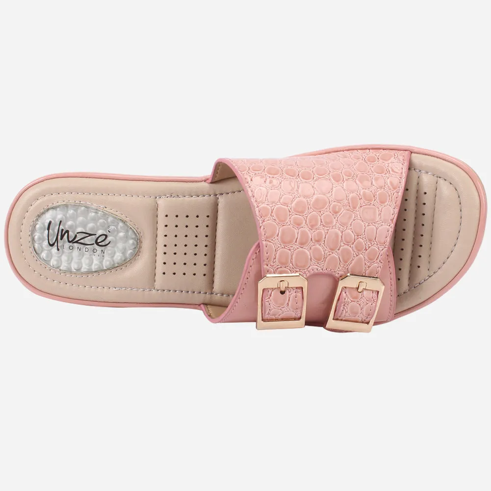 Women "HAZEL" Comfort Open Toe Slippers