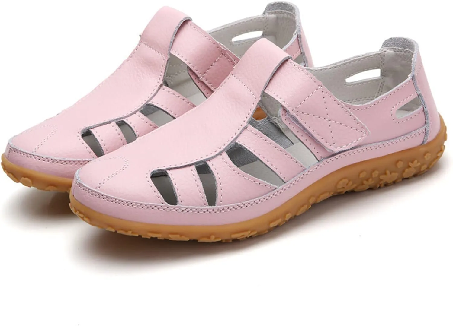 Women Wedge Closed Toe Sandals Wide Width Vintage Rubber Soft Sole Dressy Platform Running Walking Athletic Sport Clog
