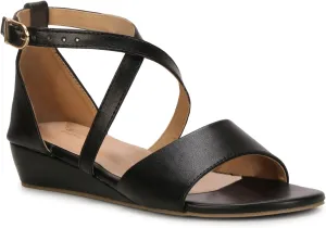 Women's Adjustable Flat Sandals with Ankle Strap | Comfortable Low Wedge Footbed for Summer, Party, Office, Casual & Formal Wear