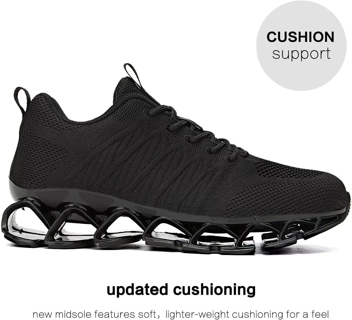 Women's Blade Running Shoes Ladies Fashion Sneakers Slip on Shoes Tennis Walking Athletic Shoes