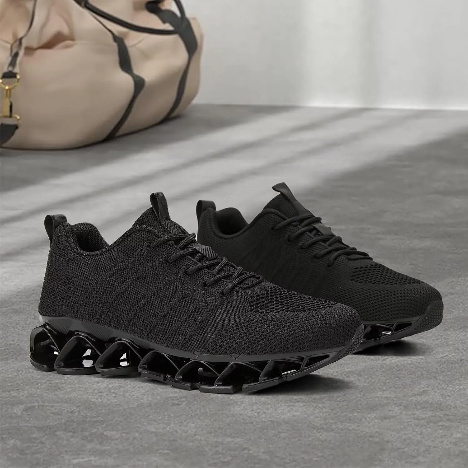 Women's Blade Running Shoes Ladies Fashion Sneakers Slip on Shoes Tennis Walking Athletic Shoes
