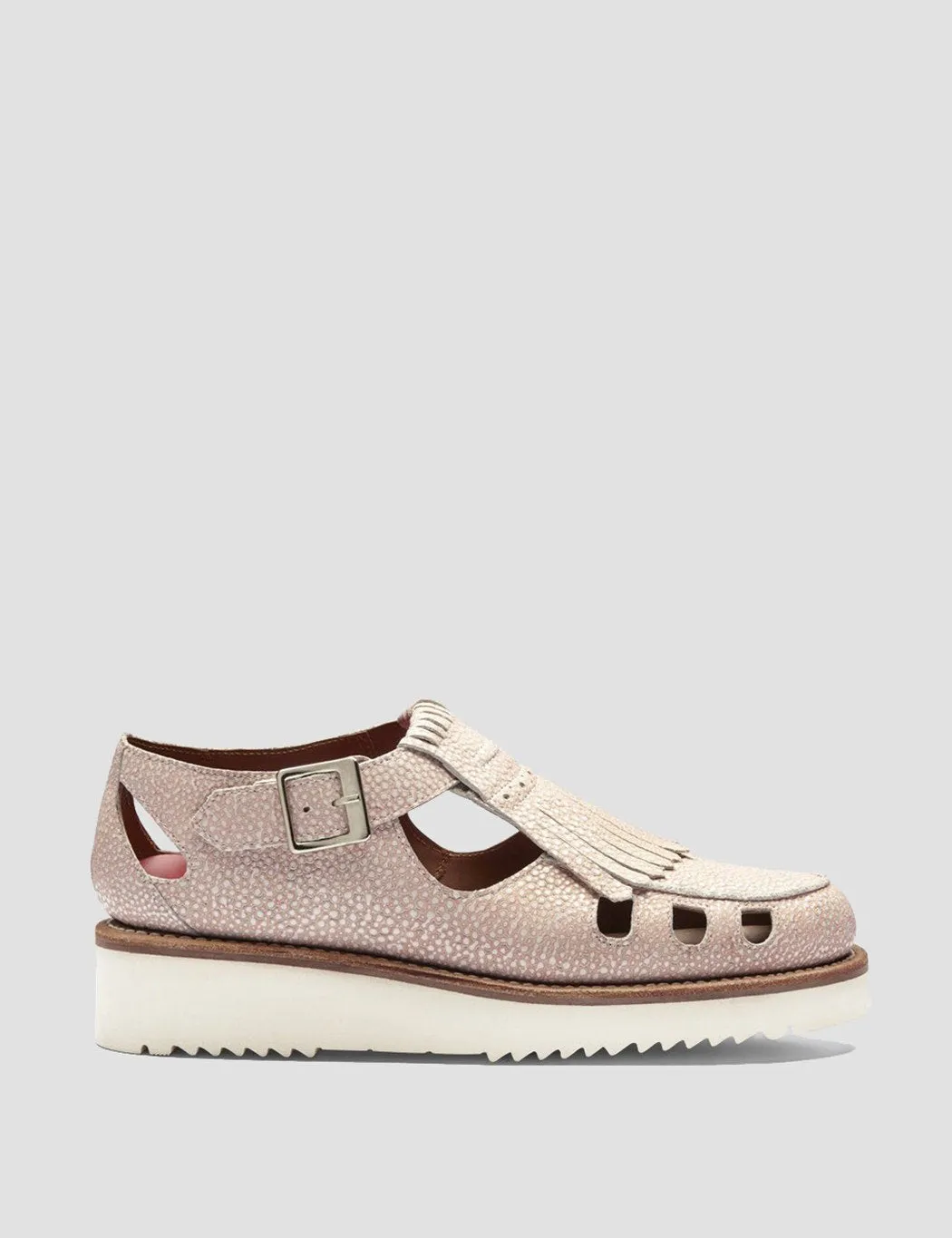 Womens Ethel - Intuitive Grenson Stingray Bluetooth-enabled Pink Sandal